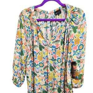 Floral blouse by Jones New York size XL